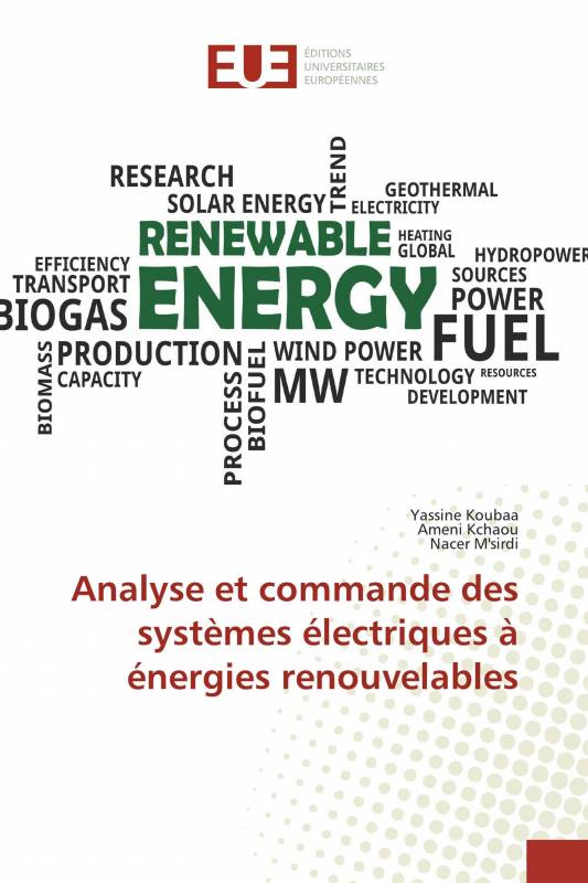 Analyse et commande des systèmes électriques à énergies renouvelables