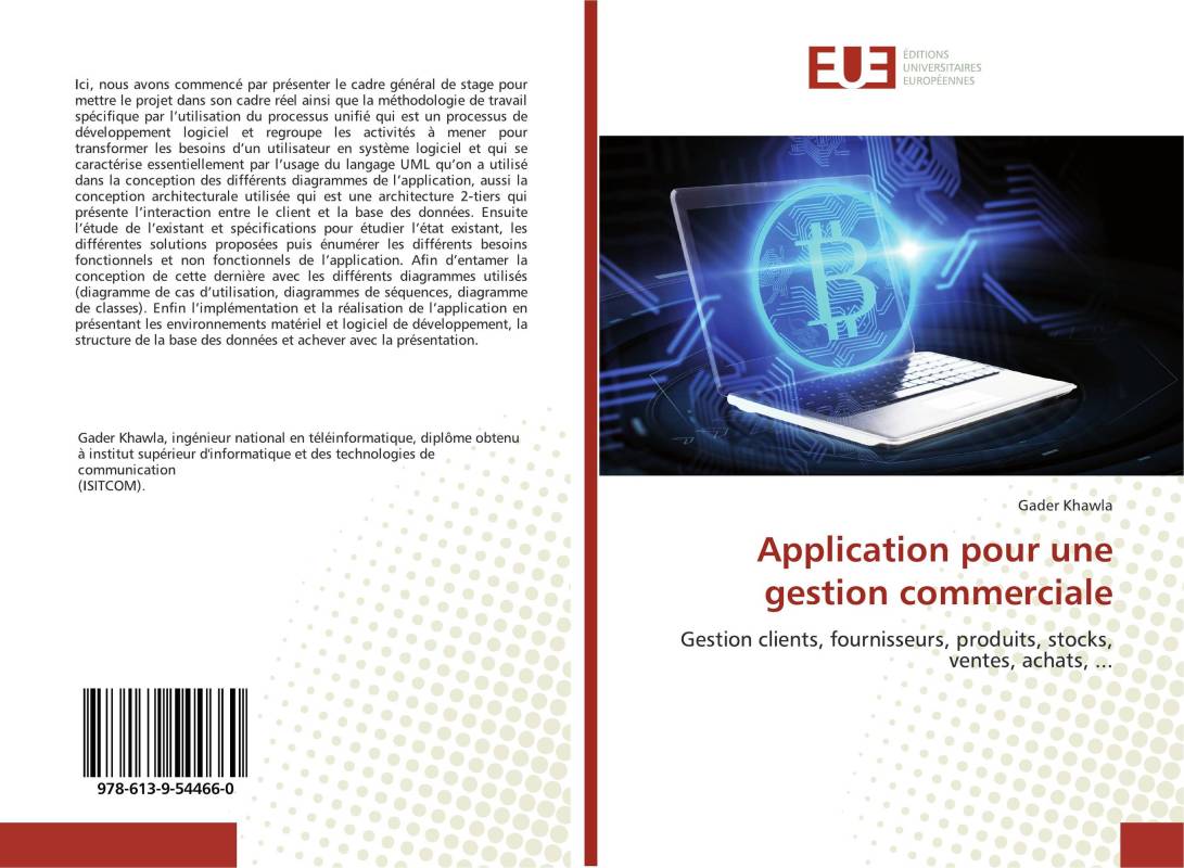 Application pour une gestion commerciale