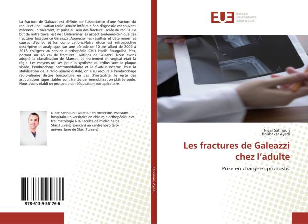 Les fractures de Galeazzi chez l’adulte