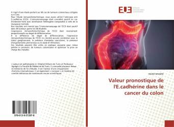 Valeur pronostique de l'E.cadhérine dans le cancer du colon