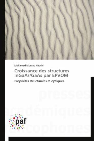 Croissance des structures InGaAs/GaAs par EPVOM