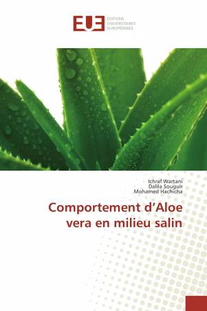 Comportement d’Aloe vera en milieu salin