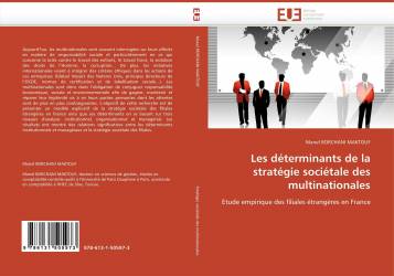 Les déterminants de la stratégie sociétale des multinationales