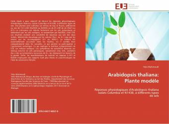 Arabidopsis thaliana:  Plante modèle