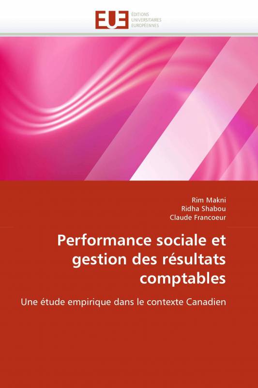 Performance sociale et gestion des résultats comptables