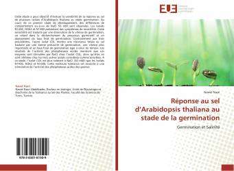 Réponse au sel d’Arabidopsis thaliana au stade de la germination