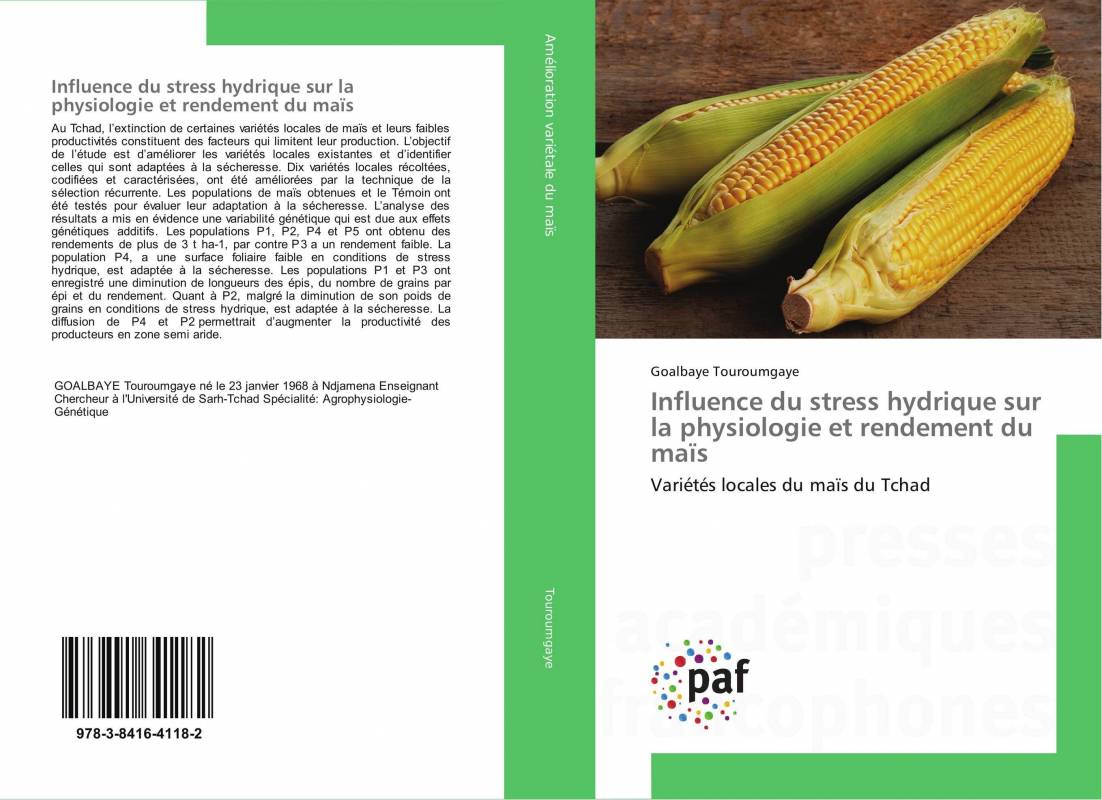 Influence du stress hydrique sur la physiologie et rendement du maïs