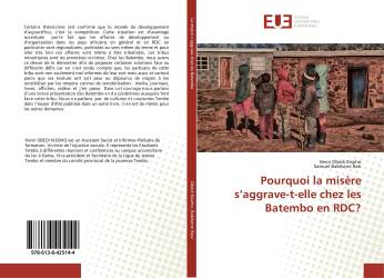 Pourquoi la misère s’aggrave-t-elle chez les Batembo en RDC?