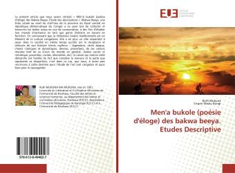 Men'a bukole (poésie d'éloge) des bakwa beeya. Etudes Descriptive