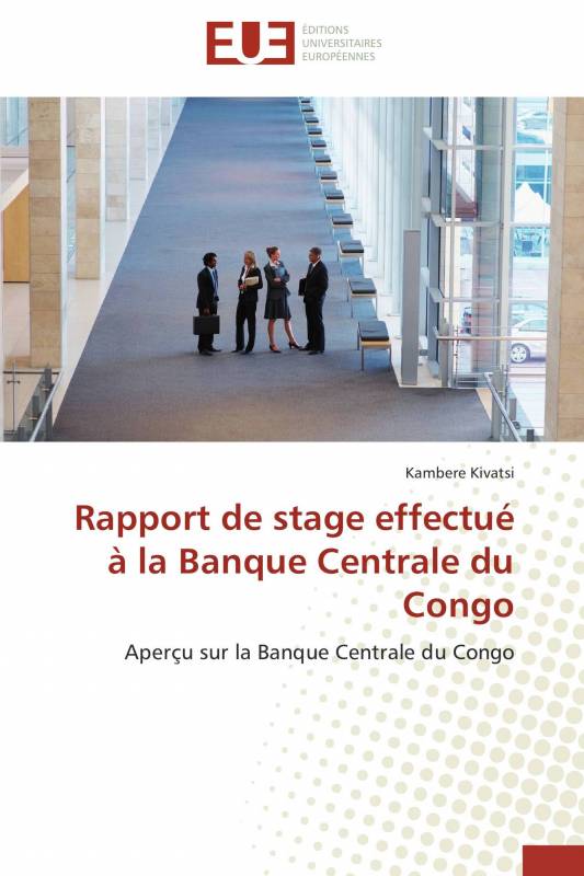 Rapport de stage effectué à la Banque Centrale du Congo