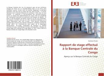 Rapport de stage effectué à la Banque Centrale du Congo