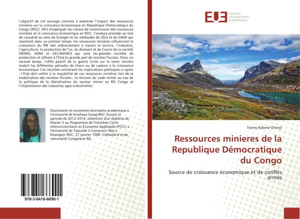 Ressources minieres de la Republique Démocratique du Congo