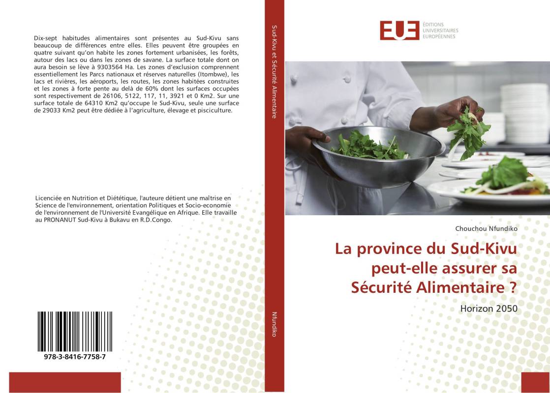 La province du Sud-Kivu peut-elle assurer sa Sécurité Alimentaire ?