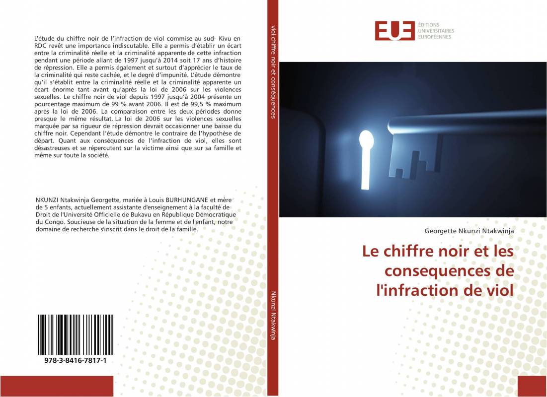 Le chiffre noir et les consequences de l'infraction de viol