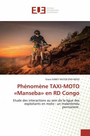 Phénomène TAXI-MOTO «Manseba» en RD Congo