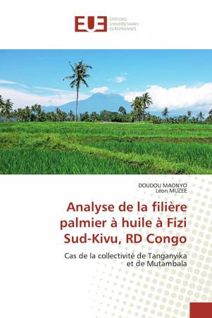 Analyse de la filière palmier à huile à Fizi Sud-Kivu, RD Congo