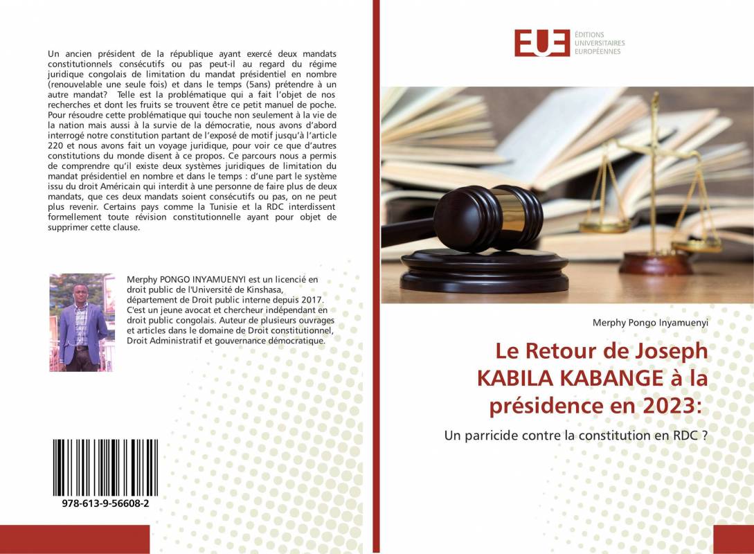 Le Retour de Joseph KABILA KABANGE à la présidence en 2023: