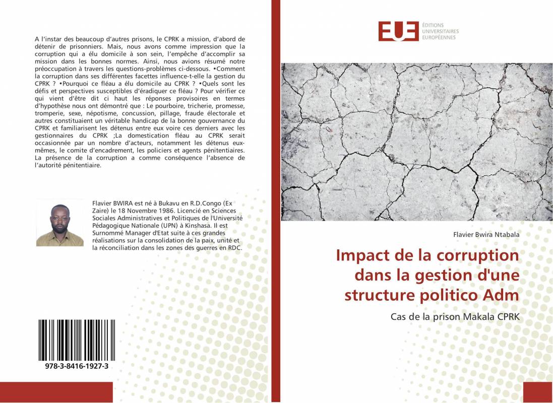 Impact de la corruption dans la gestion d'une structure politico Adm