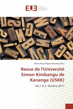 Revue de l&#039;Université Simon Kimbangu de Kananga (USKK)