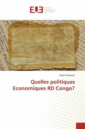 Quelles politiques Economiques RD Congo?