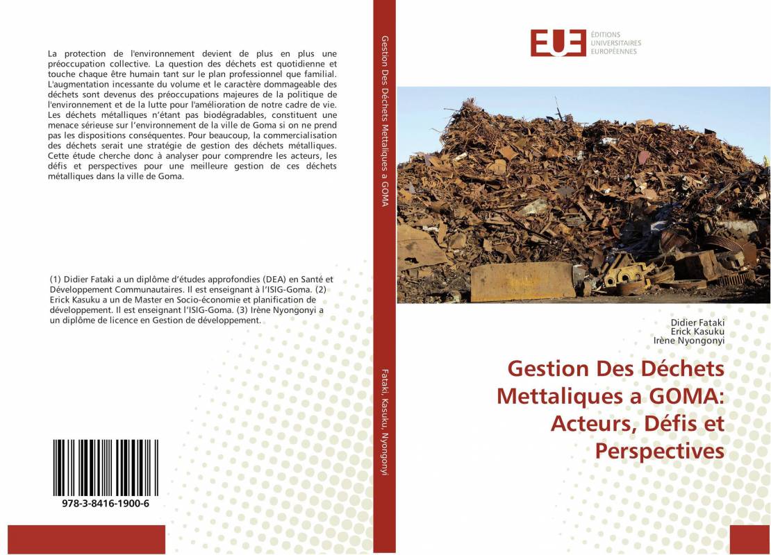 Gestion Des Déchets Mettaliques a GOMA: Acteurs, Défis et Perspectives