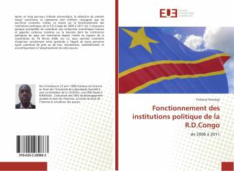 Fonctionnement des institutions politique de la R.D.Congo
