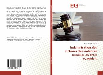 Indemnisation des victimes des violences sexuelles en droit congolais