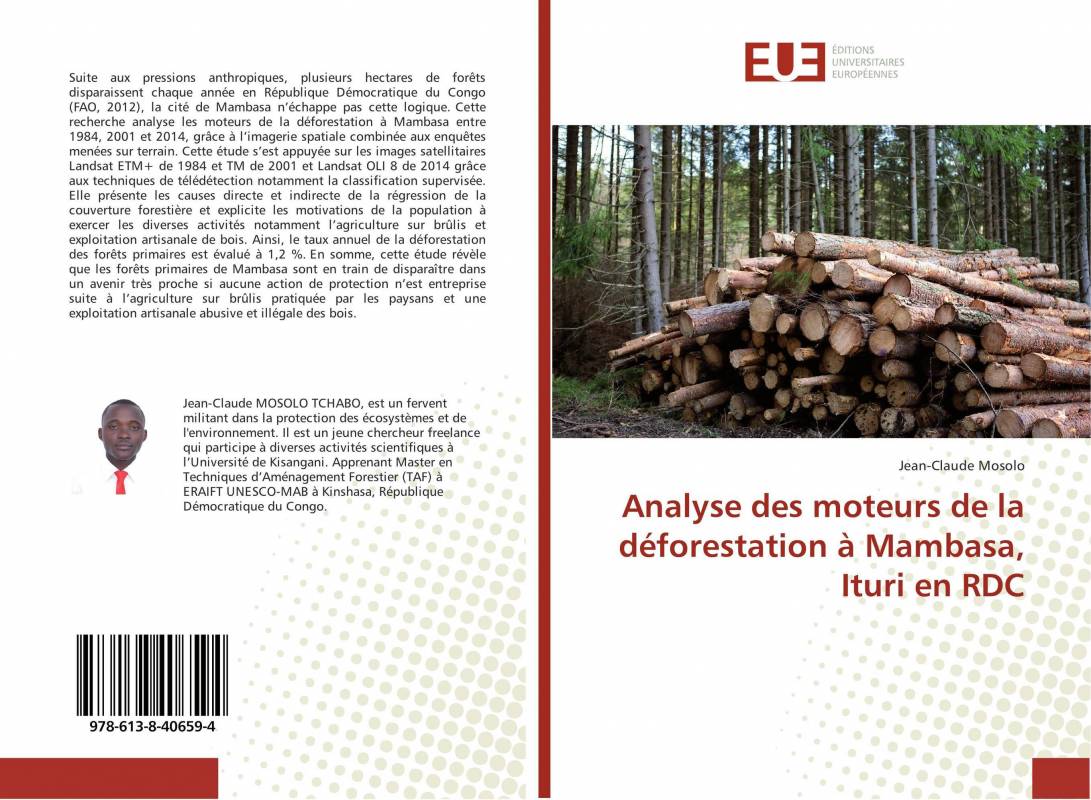 Analyse des moteurs de la déforestation à Mambasa, Ituri en RDC