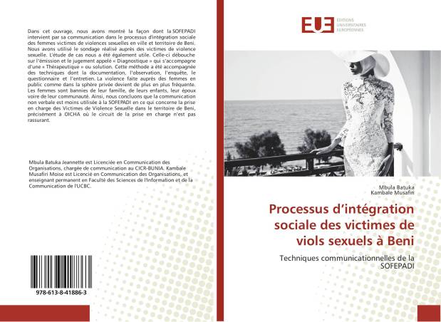 Processus d’intégration sociale des victimes de viols sexuels à Beni