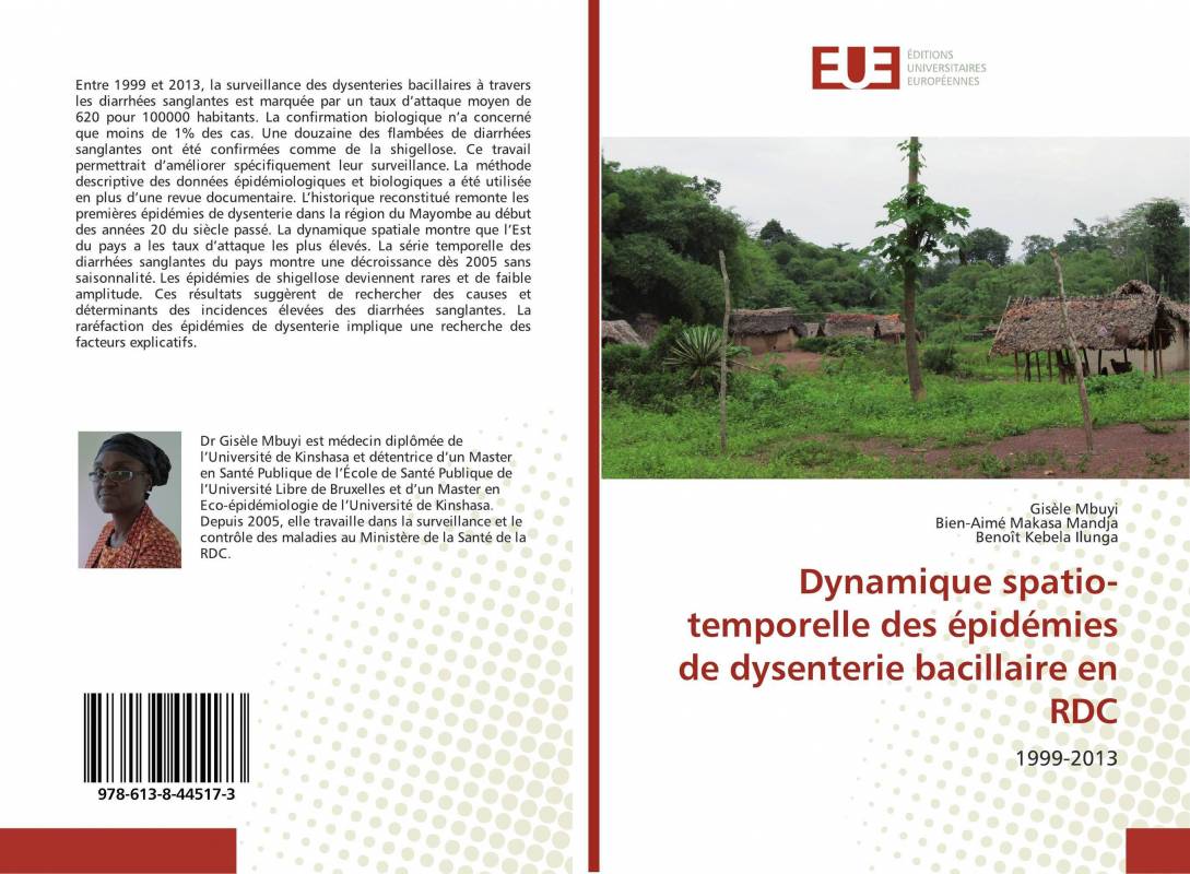 Dynamique spatio-temporelle des épidémies de dysenterie bacillaire en RDC