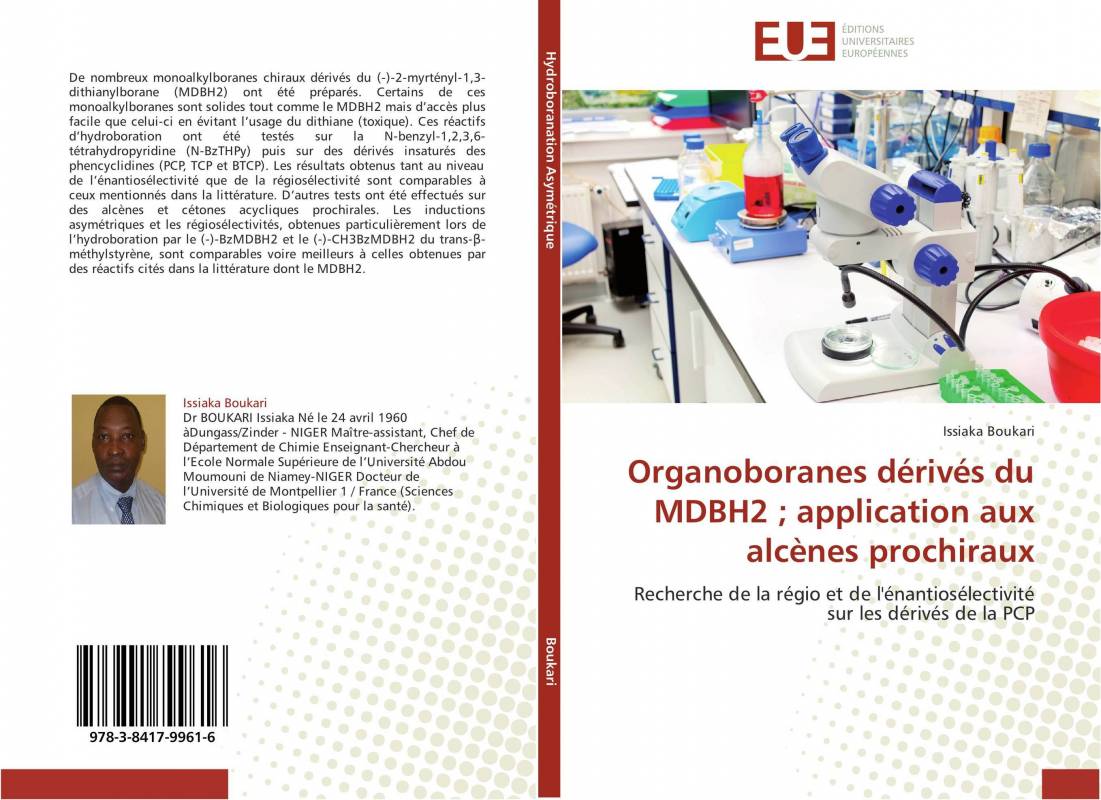 Organoboranes dérivés du MDBH2 ； application aux alcènes prochiraux