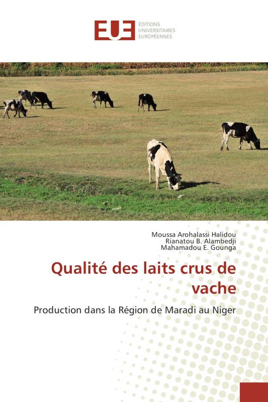 Qualité des laits crus de vache