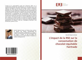 L'impact de la RSE sur la consomation de chocolat équitable Fairtrade