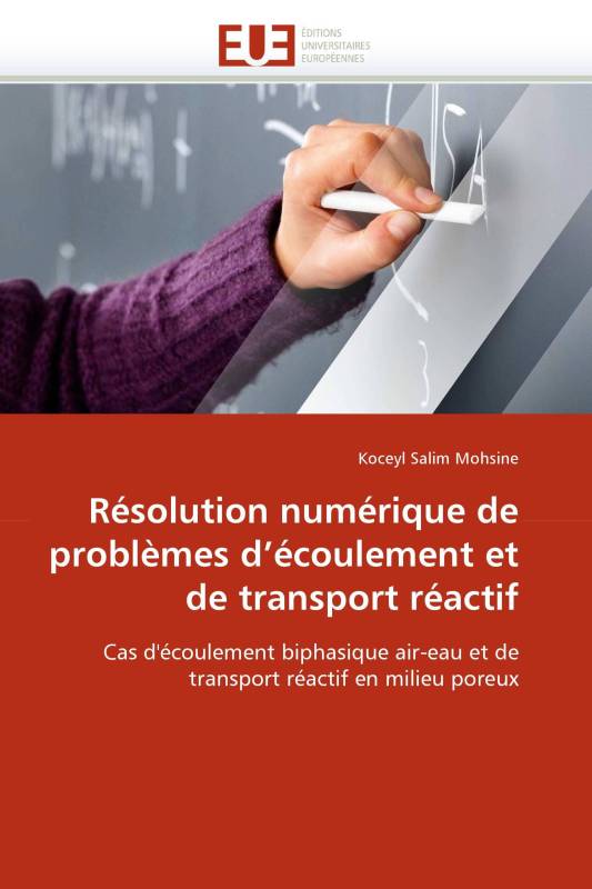 Résolution numérique de problèmes d'écoulement et de transport réactif