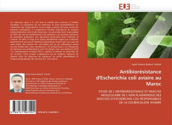 Antibiorésistance d'Escherichia coli aviaire au Maroc