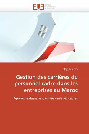 Gestion des carrières du personnel cadre dans les entreprises au Maroc