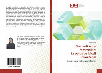 L'évaluation de l'entreprise: Le poids de l'Actif Immatériel