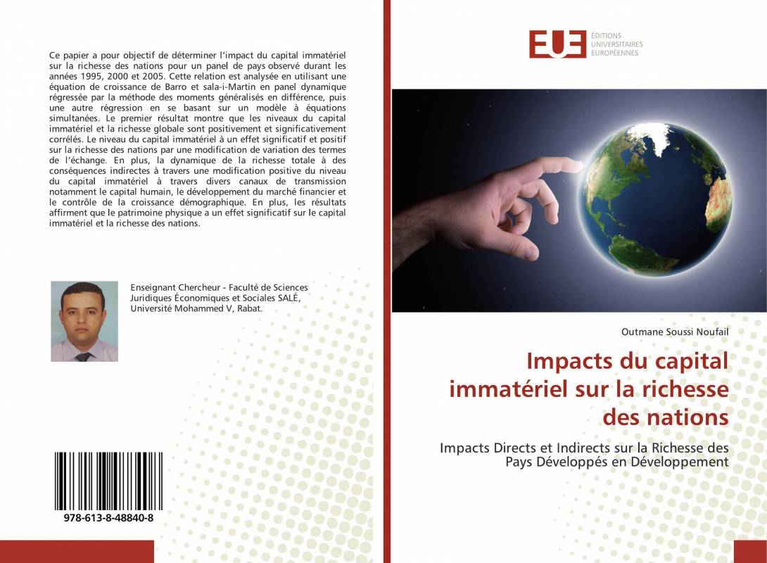 Impacts du capital immatériel sur la richesse des nations