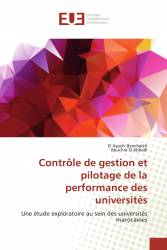 Contrôle de gestion et pilotage de la performance des universités