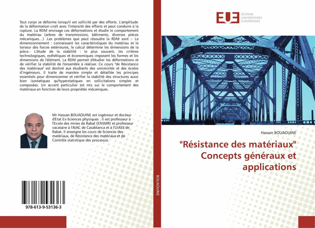 ‎"Résistance des matériaux" ‎ Concepts généraux et applications