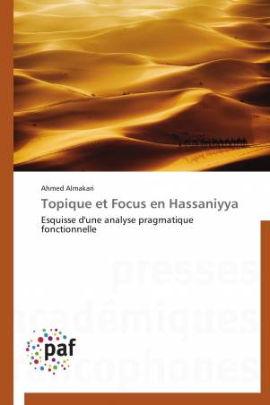 Topique et Focus en Hassaniyya