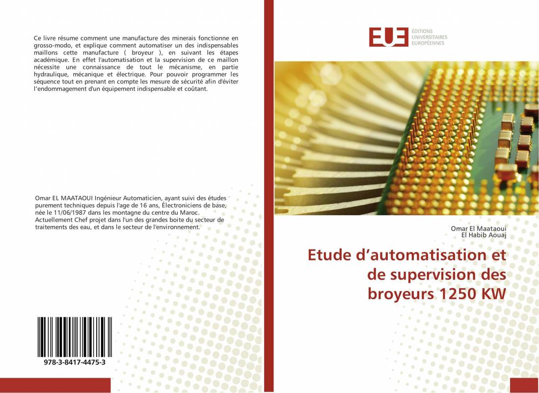 Etude d’automatisation et de supervision des broyeurs 1250 KW