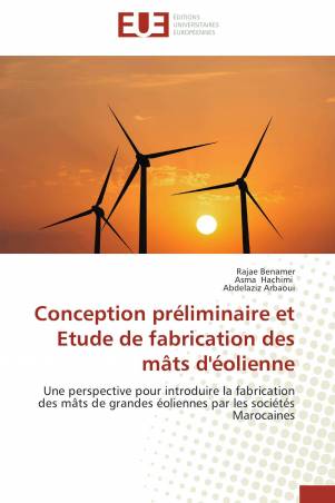 Conception préliminaire et Etude de fabrication des mâts d'éolienne