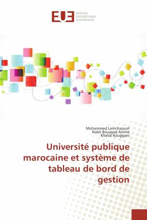 Université publique marocaine et système de tableau de bord de gestion