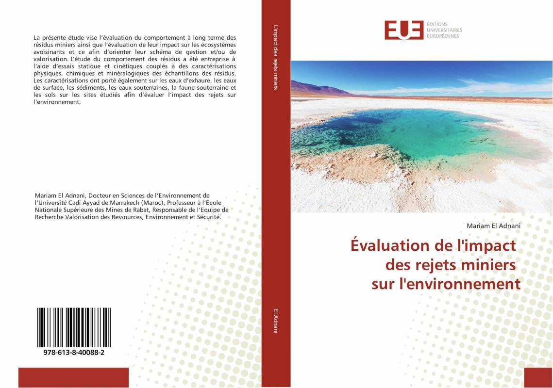 Évaluation de l'impact des rejets miniers sur l'environnement