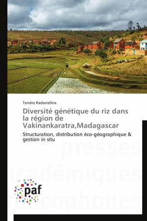 Diversité génétique du riz dans la région de Vakinankaratra,Madagascar