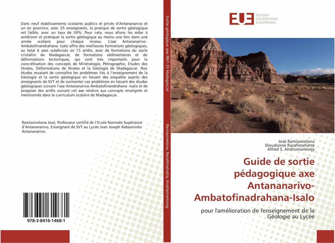 Guide de sortie pédagogique axe Antananarivo-Ambatofinadrahana-Isalo