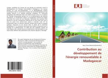 Contribution au développement de l'énergie renouvelable à Madagascar