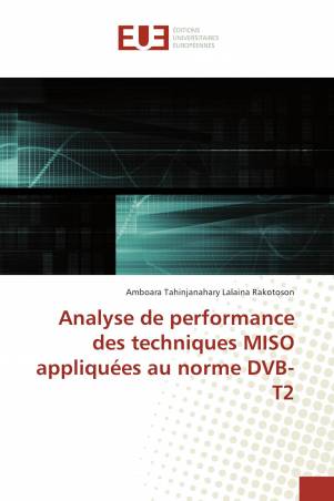 Analyse de performance des techniques MISO appliquées au norme DVB-T2