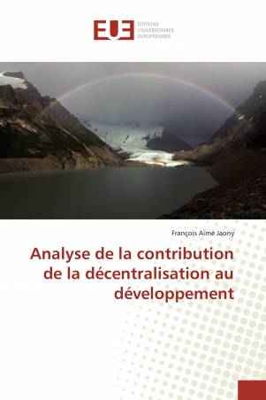Analyse de la contribution de la décentralisation au développement
